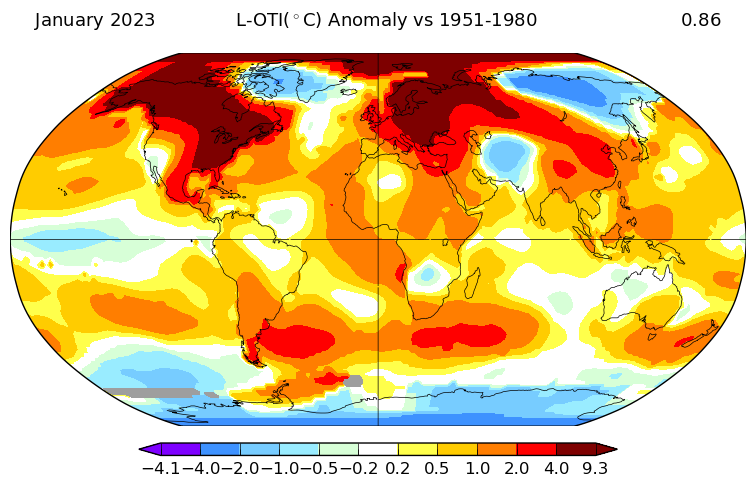 Typical image accompanying a climate change story